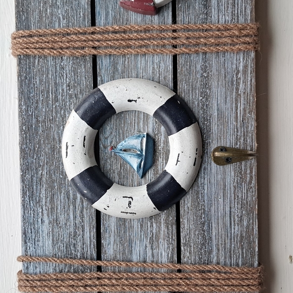 Hobby Lobby Wall Decor Hobby Lobby Rustic Shiplap Coastal Nautical Wall Decor With Hooks